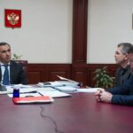 Заур Эминов встретился с руководителем ГБУ РД «Дагтехкадастр»